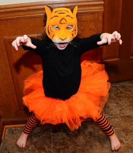Tiger tutu costume